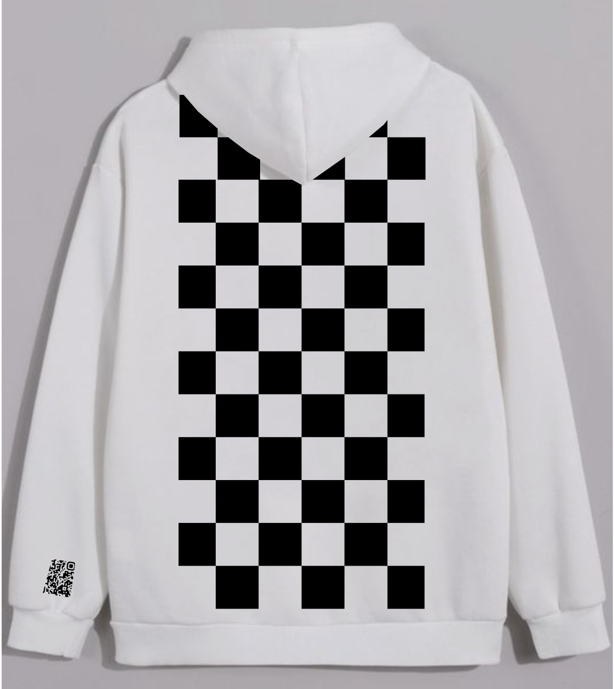 Fybe checkered hoodie